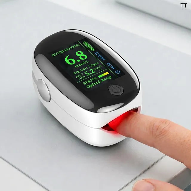 KLENIMORE finger-clip smart health monitoring device